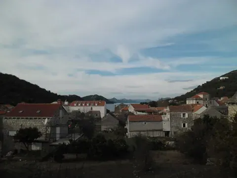Vue de Luka Sipanska, Croatie