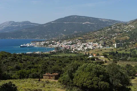 Vue de Marmari, Grèce