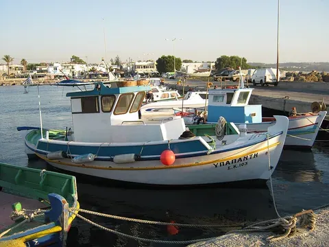 Vue de Masthari (Kos), Grèce