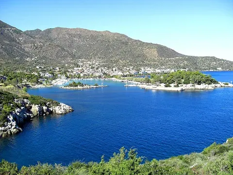 Vue de Méthana, Grèce
