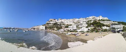 Vue de Peschici, Italie
