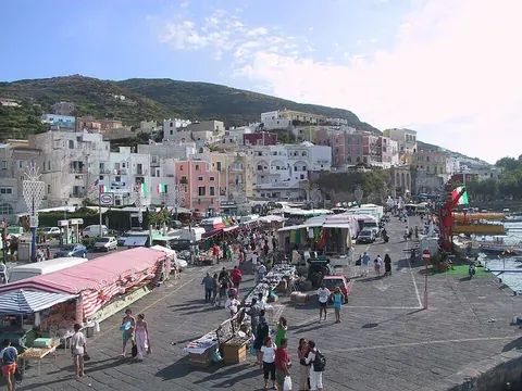 Vue de Ponza, Italie
