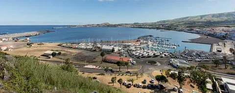 Vue de Praia da Vitoria, Portugal