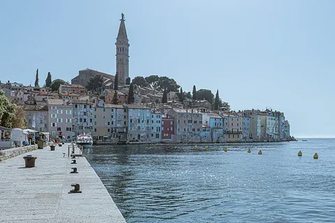 Vue de Rovinj, Croatie