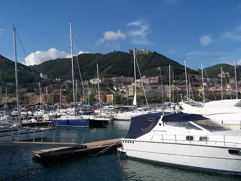 Vue de Salerno Manfredi, Italie