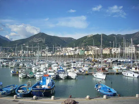 Vue de Salerno Masuccio, Italie