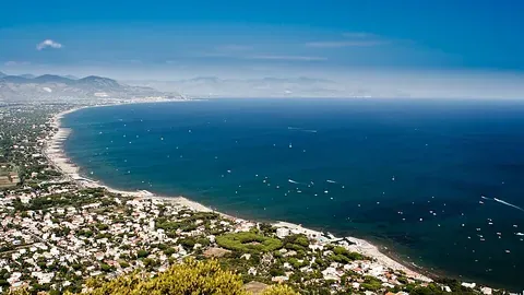 Vue de San Felice Circeo, Italie