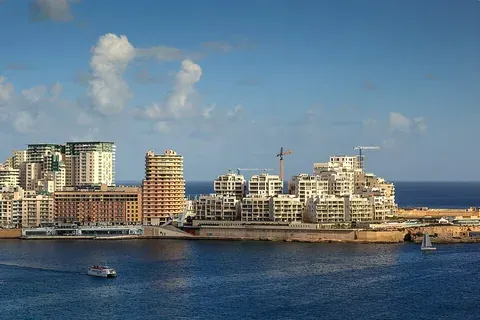 Vue de Sliema, Malte