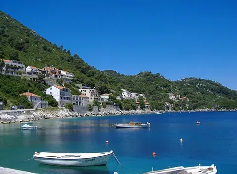 Vue de Sobra, Croatie