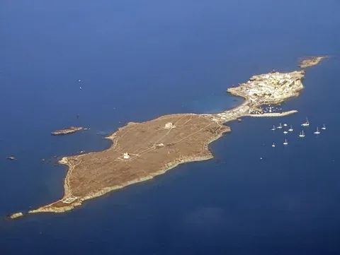 Vue sur l'île de Tabarca, Espagne