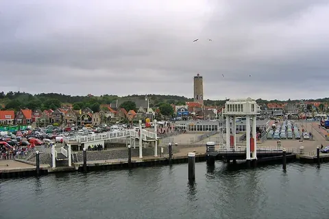 Vue de Terschelling, Pays-Bas