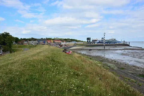 Vue de Vlieland, Pays-Bas