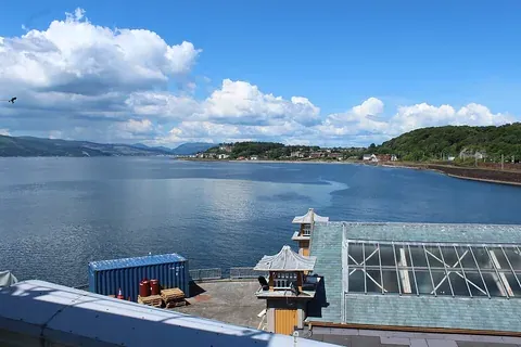 Vue de Wemyss Bay, Royaume-Uni